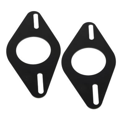 BUGUUYO 2pcs Plastic Mounting Plate for Car Speaker Installation Sound Quality and High-frequency Response for Door Speaker Modifications