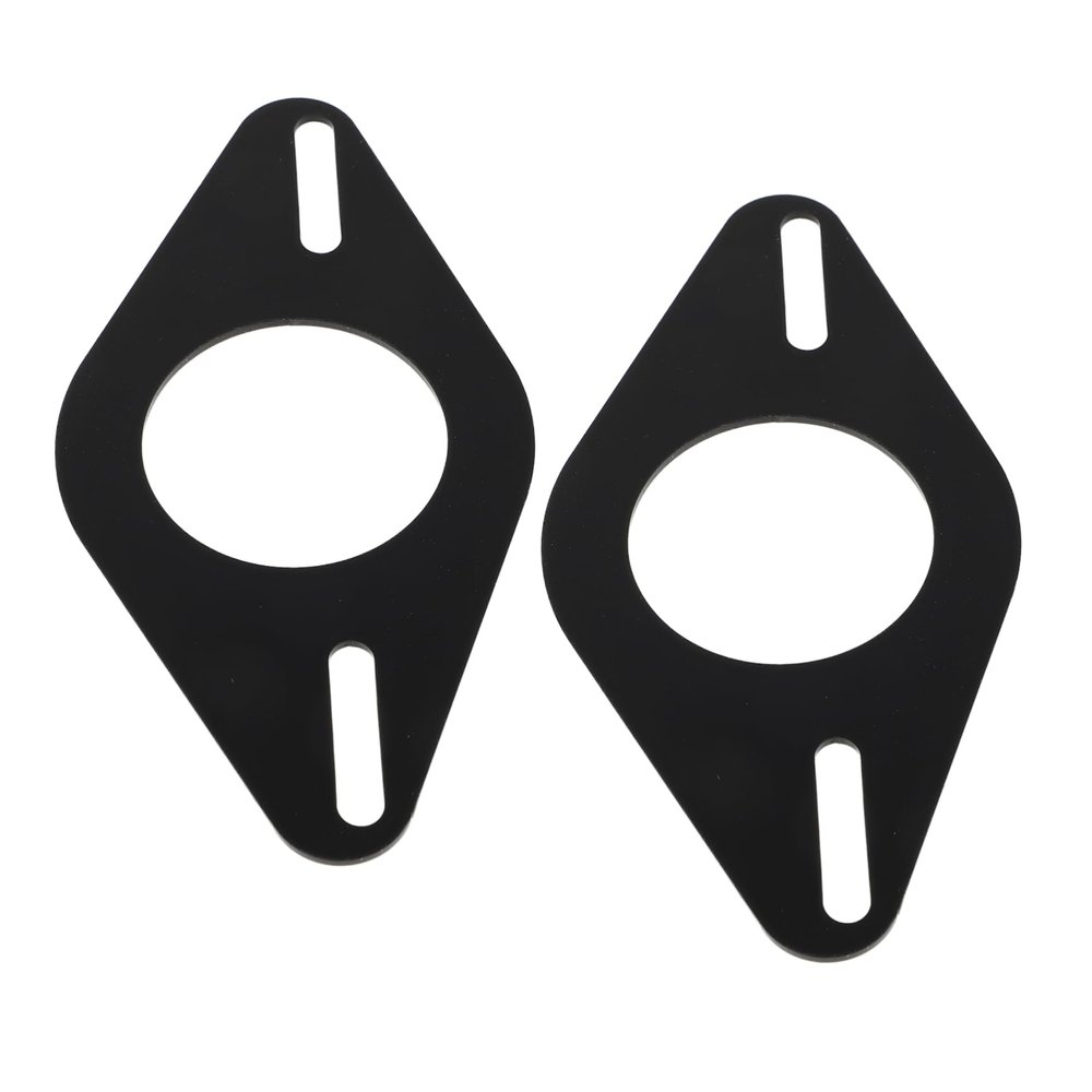 BUGUUYO 2pcs Plastic Mounting Plate for Car Speaker Installation Sound Quality and High-frequency Response for Door Speaker Modifications