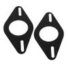 BUGUUYO 2pcs Plastic Mounting Plate for Car Speaker Installation Sound Quality and High-frequency Response for Door Speaker Modifications view 1
