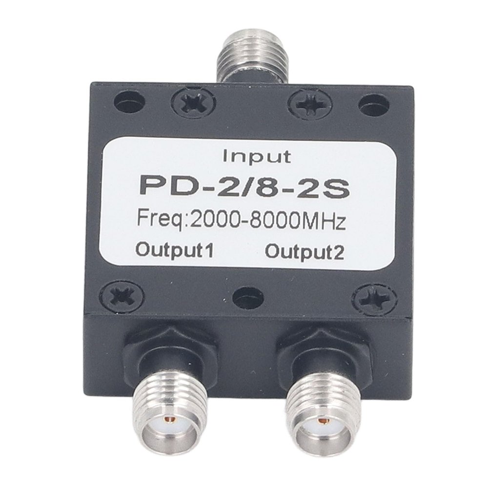 FTVOGUE 2 Way Power Divider, SMA RF Splitter 2-8GHz Low Loss High Isolation for Antenna System, Easy Connection, ConstructionTelevision & Video