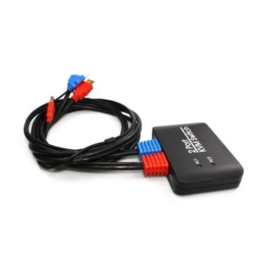 5MNG0Y8 4K@60Hz 2 Port KVM Switch Support Keyboard and Mouse Control KVM Switch 2 Input 1 Output for Computer Laptop DVD PS*5 HDTV