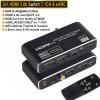 D3LX0Z1 25pc 2x1 4K 120Hz HDMI Switch eARC Audio Extractor ARC Optical Toslink HDMI 2.0 Switch 4K 60Hz HDMI Switcher Remote for App*le TV(WAZ-V2E) view 2