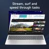 HP 15.6" HD Touchscreen Laptop, Intel Core i5-1235U, 16GB RAM, 1TB PCIe SSD, Webcam, HDMI, Numeric Keypad, Wi-Fi 6, Windows 11 Home, Silver, Bundle with Thunderobot ML101 Wireless Mouse view 3