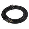 Gadpiparty Audio Cable Double to Subwoofer Auxiliary Cord Versatile Connection for Speakers Mobile Devices Stylish Design for Uninterrupted Signal Transmission view 1