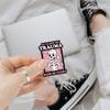 3Pcs At Least My Trauma Made Me Funny Sticker Skeleton Mental Health At Least My Trauma Made Me Humor Sarcastic Trauma Made Me Hilarious Stickers Decal for Laptop Bottle Phone Car Hard Hat 3"x3" view 2