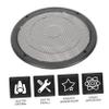Hoement 8 Inch Auto Speaker Cover Black Car Audio Mesh Grill Decorative Net Sub view 4