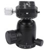 720 Panoramic SLR Camera Tripod Ball Head, Video Shooting Rotating Photography, Quick Installation System, Tier Vial, Bottom Horizontal Rotating Base, Aluminum Alloy Material, Bl view 2