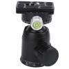 720 Panoramic SLR Camera Tripod Ball Head, Video Shooting Rotating Photography, Quick Installation System, Tier Vial, Bottom Horizontal Rotating Base, Aluminum Alloy Material, Bl view 3