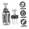 Abaodam 6pcs Xlr Gender Changer Adapter Pin Male to Female Connectors for Mixer Amplifier and Microphone Easy Installation for Ktv and Recording Studios view 3