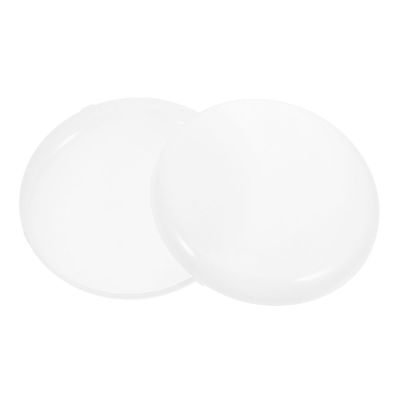 KONTONTY 2pcs Half Pc Lamp Shade Covers Anti-Fog Diffuser for Led Bulbs Easy Installation Light Covers for Ceiling Lights Protects Bulbs and Extends Lifespan