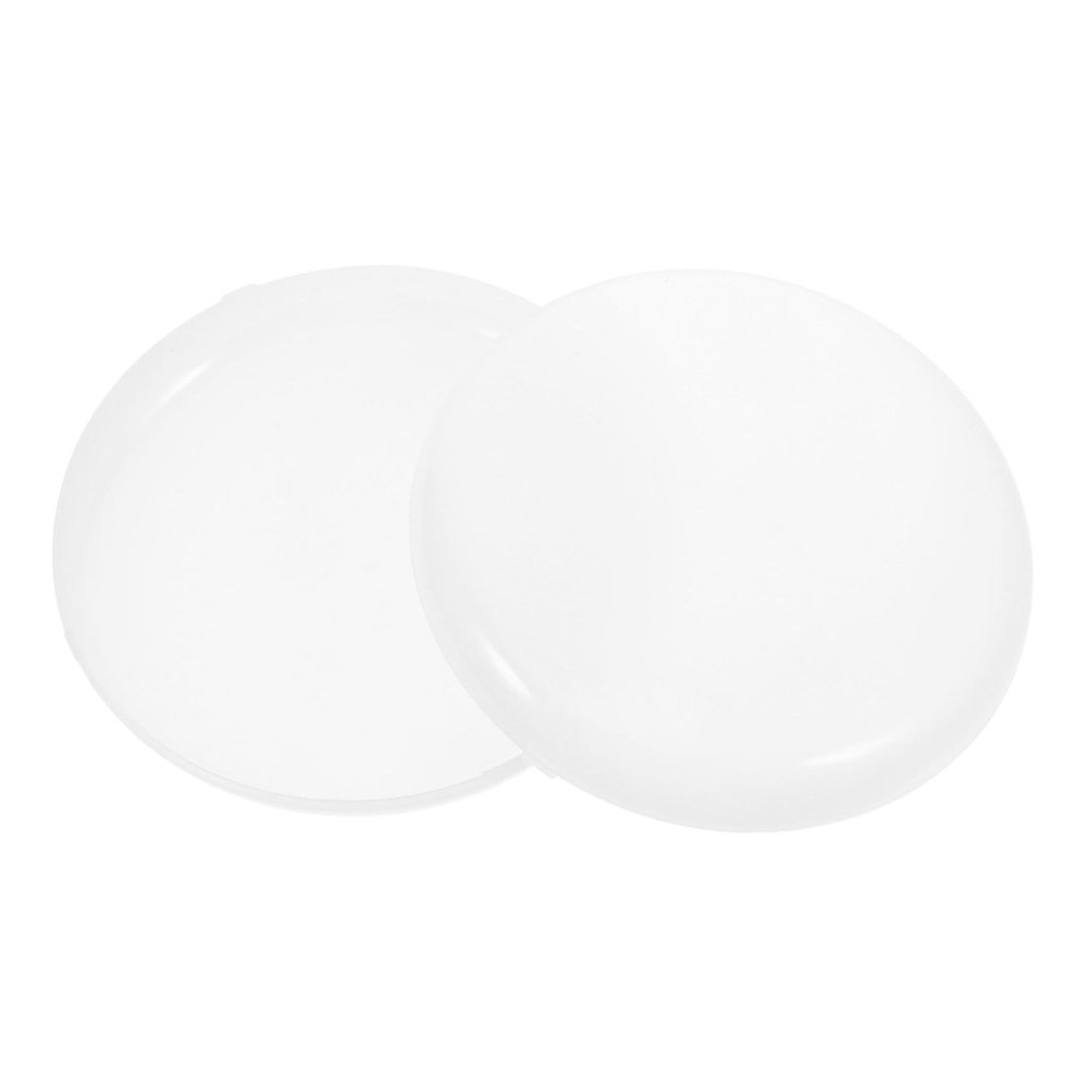 KONTONTY 2pcs Half Pc Lamp Shade Covers Anti-Fog Diffuser for Led Bulbs Easy Installation Light Covers for Ceiling Lights Protects Bulbs and Extends Lifespan