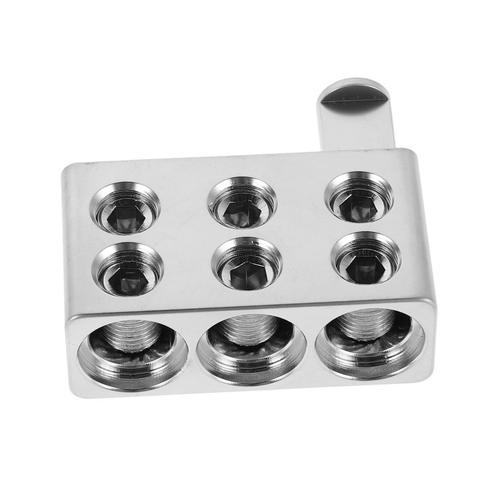 SOLUSTRE Amplifier Terminal Block Car Stereo Wire Connectors Audio Distribution High Power Handling Car Accessory