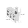 SOLUSTRE Amplifier Terminal Block Car Stereo Wire Connectors Audio Distribution High Power Handling Car Accessory view 2