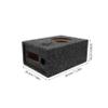 FUNOMOCYA Car Subwoofer Box Enclosure Speaker Amplifier Improves Audio Quality DIY Tweeter Box view 2