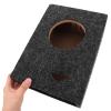 HAPINARY Car Audio Speaker Box Enclosure Slim Design for Enhanced Sound Quality Construction for Vehicle Audio Modifications view 3