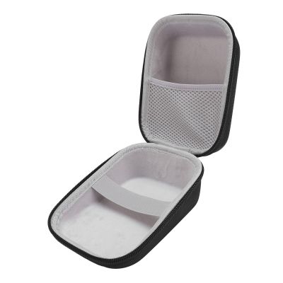 Zopsc Portable Storage Case with Handle and Mesh Pouch, EVA Nylon Hard Shell Storage Case Compact Organizer. Black
