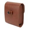 Acouto Portable PU Leather Camera Photo Pouch with Large Storage for SQ10 - Accessory for Camera Films and Pictures (Brown) view 3