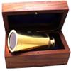 6" Telescope Box Wooden Brass Spyglass Vintage Antique Maritime Nautical Gift view 3