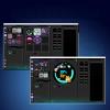 2.1inch USB Monitor, DIY Dynamic Theme Water Cooler Screen, Desktop RGB Ambient Screen, RGB GPU CPU Temperature Display, Real Time Data Monitoring (Black) view 2
