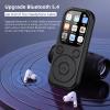 MP3 Player with Bluetooth 5.4, Portable Music Player HiFi Sound with 2.01in Screen, Enjoying Digital Music and Audiobooks Anytime, UP to 128G, 3.5mm Jack, Clock, FM, (with view 4
