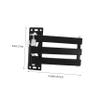 FELTECHELECTR Adjustable Projector Mount Sturdy Wall Hanging Bracket for Bedside Use Space-Saving Projector Shelf for Bedroom and Living Room view 2