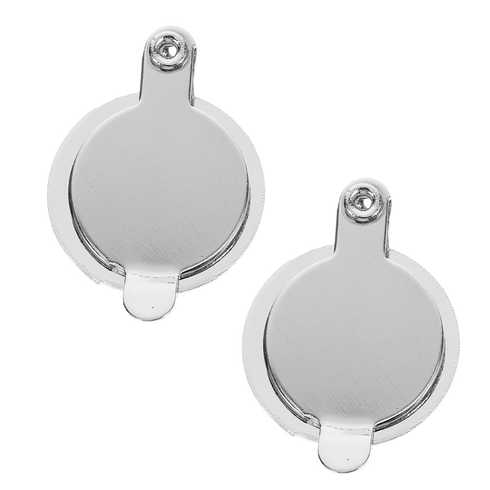 DirectNine Basics 2pcs Copper Peephole Covers for Front Door Privacy Accessory Easy Installation Protection Against Unwanted Viewing for Home Security