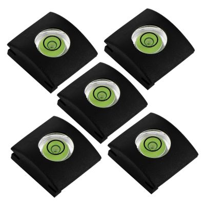 DOITOOL 5pcs Digital Camera Stabilizer Hot Shoe Covers Plastic Flashlight Leveler for Camera Leveling Protection