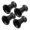 Angoily 4pcs Subwoofer Port Tubes for Bass Speaker Projects Opening Height Effortless Installation for Accurate Airflow Control view 1