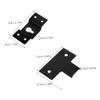 Angoily 1set Flat Panel Shelf Hardware for Outdoor Box Bracket Support for Speaker Equipment Mount Wall Hang Hanger Plate Bookshelf Accessory view 2