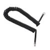 CIYODO 2m Long Curly Phone Cord Connectors Data Cable for Home Office Telephone Line view 1