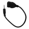 BESTonZON Aux to USB Female Cable for Car Audio Compact and Lightweight Converter for Music Devices Durable Design for and Daily Use view 1