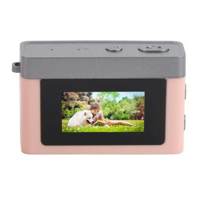 1080P Digital Camera, 0.96in Travel Compact Camera, Autofocus Vlogging Camera, 16X Zoom Photography Camera for Kids, Teens, Adults (Roseate)