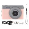 1080P Digital Camera, 0.96in Travel Compact Camera, Autofocus Vlogging Camera, 16X Zoom Photography Camera for Kids, Teens, Adults (Roseate) view 2
