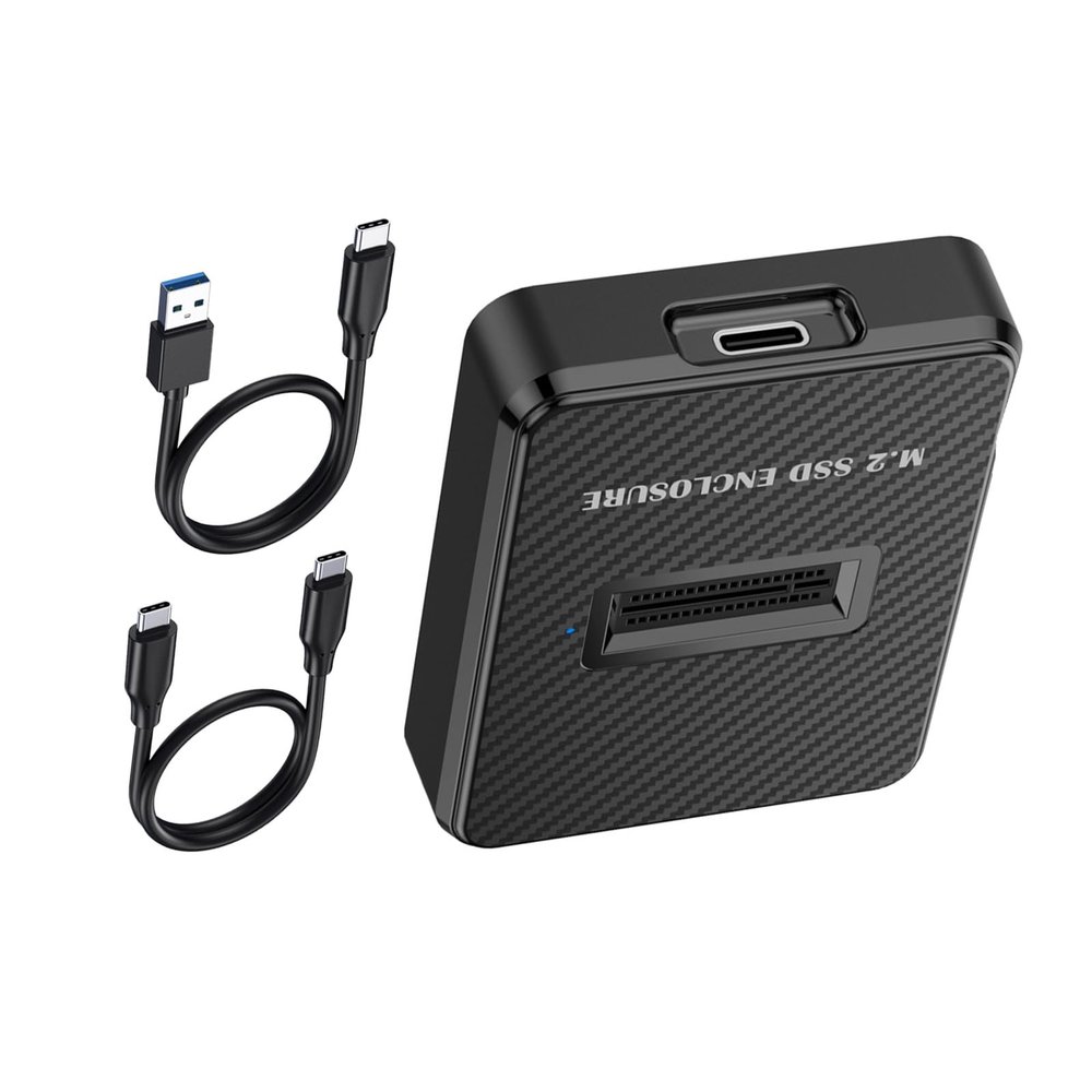 Plug & Play NVMe & SATA M.2 SSD M Key B+M Key Reader Writer Adapter Dock Station