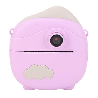 Kids Camera Instant Print, Dual Lens 12MP Digital Camera for Kids Birthday Gifts, HD Multi Zoom Student Selfie Digital Camera with 3 Rolls Photo Paper (32GB)
