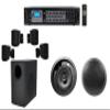 Audiosavings Bundle: Rockville RCS180-6 180-Watt Amplifier Bundle with (2) JBL Control 16C/T-BK 6.5" 30W 70v Commercial Ceiling Speakers, JBL C50PACK Subwoofer with (4) Satellite Speakers (4 Items) view 1