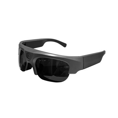 JUCFRDNJ Smart Glasses WiFi Camera Memory 16-256g App Audio Stereo Wireless Dv Sport Sunglasses Running Cycling Multi Functional(Black WiFi 256G)