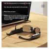 JUCFRDNJ Smart Glasses WiFi Camera Memory 16-256g App Audio Stereo Wireless Dv Sport Sunglasses Running Cycling Multi Functional(Black WiFi 256G) view 4