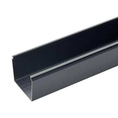 FS4X4BL6 Raceway PVC, 4" x 4", 6', Black