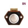 QXCIVR Plastic Mi/ni Push Knob Lock Diameter 20mm RV/Caravan/Boat/Motor Home/Cupboard ZS01 G(Bn) view 2