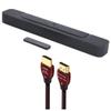 JBL BAR-2-0-ALL-IN-ONE-MK2 Compact 2ch Soundbar with Dolby Digital and a WireLogic Ruby 8ft Ultra High Speed 4K-8K-10K HDMI Cable w/UHD, HDR, VRR & eARC (2022) view 1