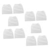 10pcs White Non Woven Nail Dust Collector Bags for Salon Use view 1