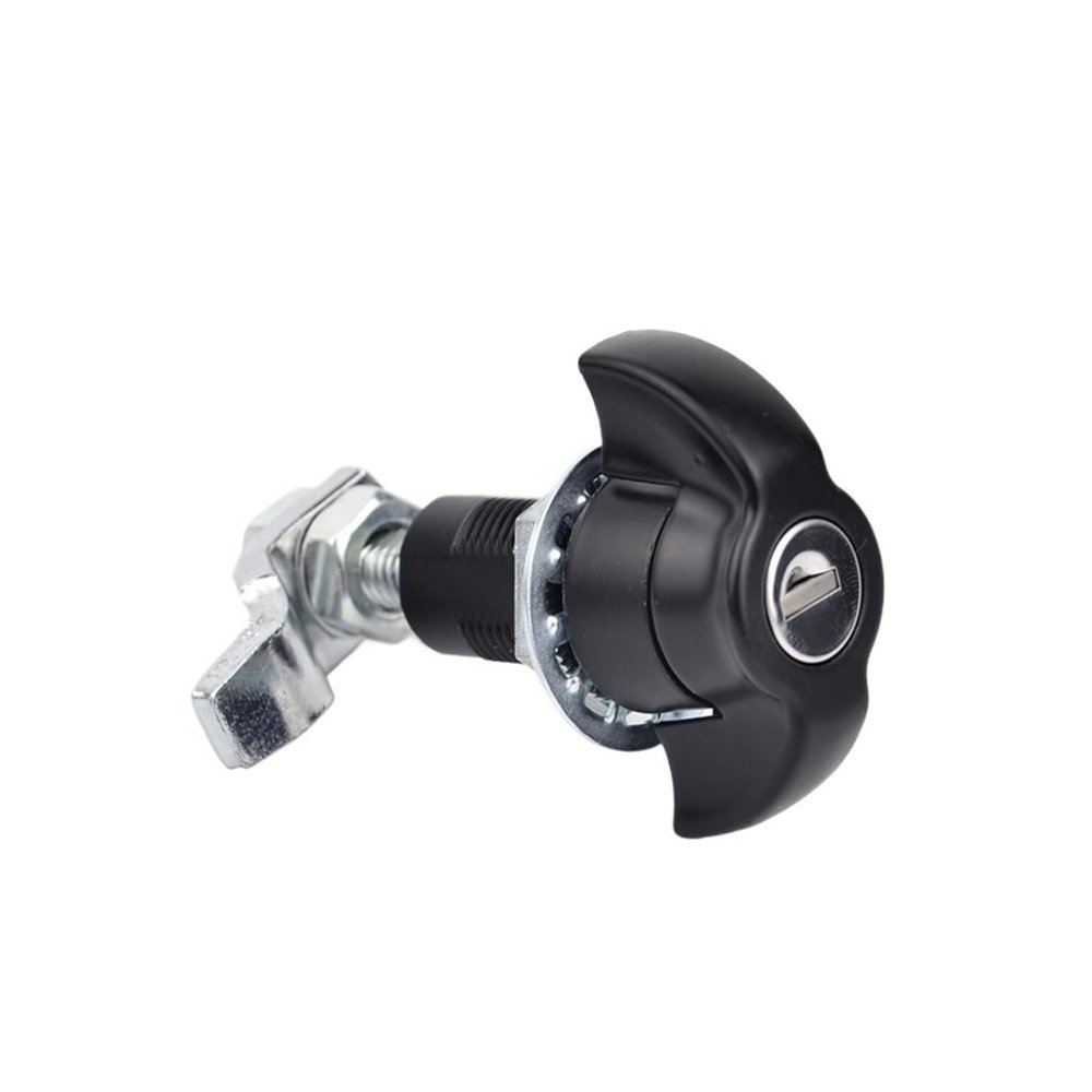 QXCIVR MS309-7 Telescopic Door cam Lock Cabinet Retractable Door Lock Environmental Protection Equipment/Purifier Lock(Flat Bolt)