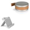 BoxWave Stand and Mount Compatible with Tivoli Audio Andiamo - VersaView Aluminum Stand, Portable, Multi Angle Viewing Sturdy view 1