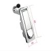QXCIVR MS606 Metal Box Button Bounce Lock Air Compressor High Pressure Boiler Locks Cabinet Lock(Chrome no Key) view 2