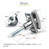 QXCIVR T-Shape Cabinet Lock Lock for Vending Machine Booth Game Machine ATM Machine Terminal Handle Locks Cabinet Lock(Short) view 2