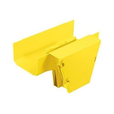 FRVT6X4YL FiberRunner Vertical Tee Fitting, 6x4, Yellow