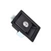 QXCIVR ,MS866-4 Pull Panel Cabinet Lock,84x68mm,MS738, Black,Box/Auto car Box Lock,Industrial Cabinet Lock view 1