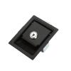 QXCIVR ,MS866-4 Pull Panel Cabinet Lock,84x68mm,MS738, Black,Box/Auto car Box Lock,Industrial Cabinet Lock view 2