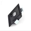 QXCIVR ,MS866-4 Pull Panel Cabinet Lock,84x68mm,MS738, Black,Box/Auto car Box Lock,Industrial Cabinet Lock view 3